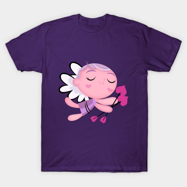 happy cupid T-Shirt by richhwalsh